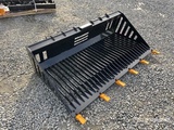 Minituur van GIYI RB66 1670 mm Skid Steer Rock Bucket (Unused)