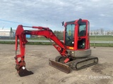 Minituur van Bobcat E26 EM Mini Excavator