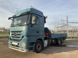 Minituur van Mercedes-Benz 3000-K3 Articulated Boom on Mercedes-Benz Actros 2
