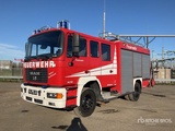 Minituur van MAN TGA14.284 4x4 Crew Cab Fire Truck