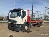 Minituur van Renault Premium 340 DXI 6x2 Flatbed Truck