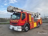 Minituur van Renault Midlum 280 4x2 C/W Gimaex 280 Boom Lift Fire Truck