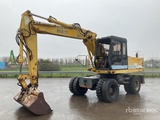 Minituur van Etec 812 Wheel Excavator
