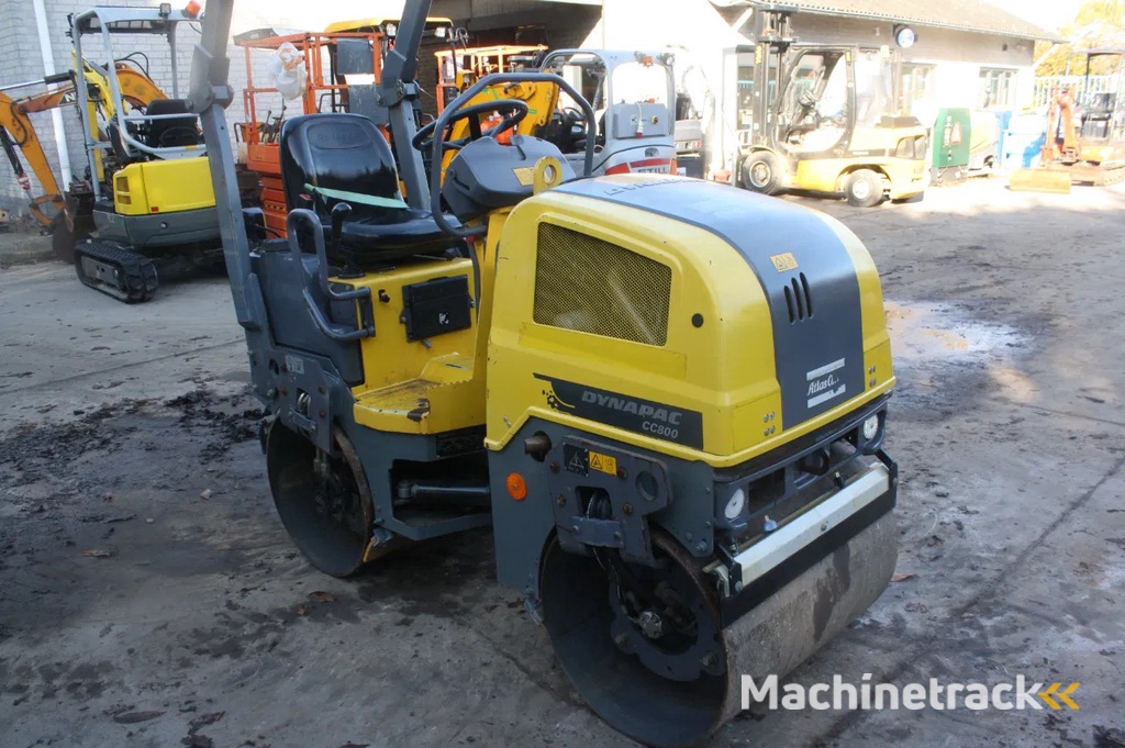 Atlas Copco CC800 dynapac tandemwals 796H wals sn16540