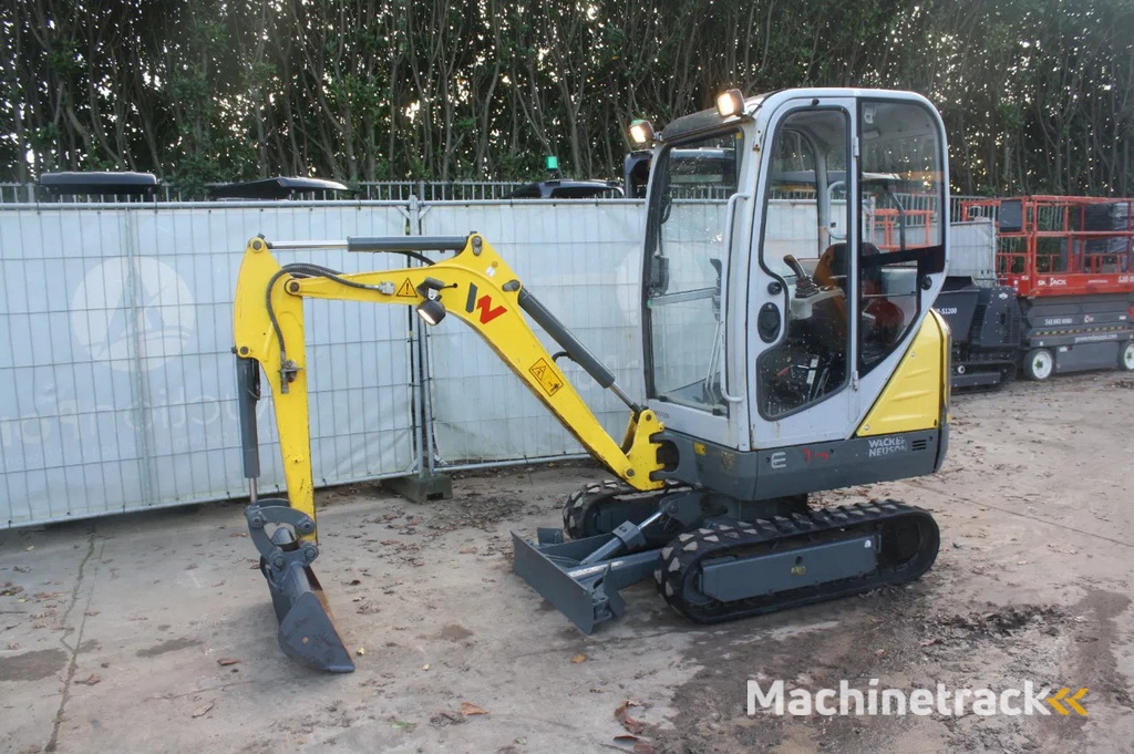 WACKER NEUSON ET16 1715KG minigraver graafmachine 1567H