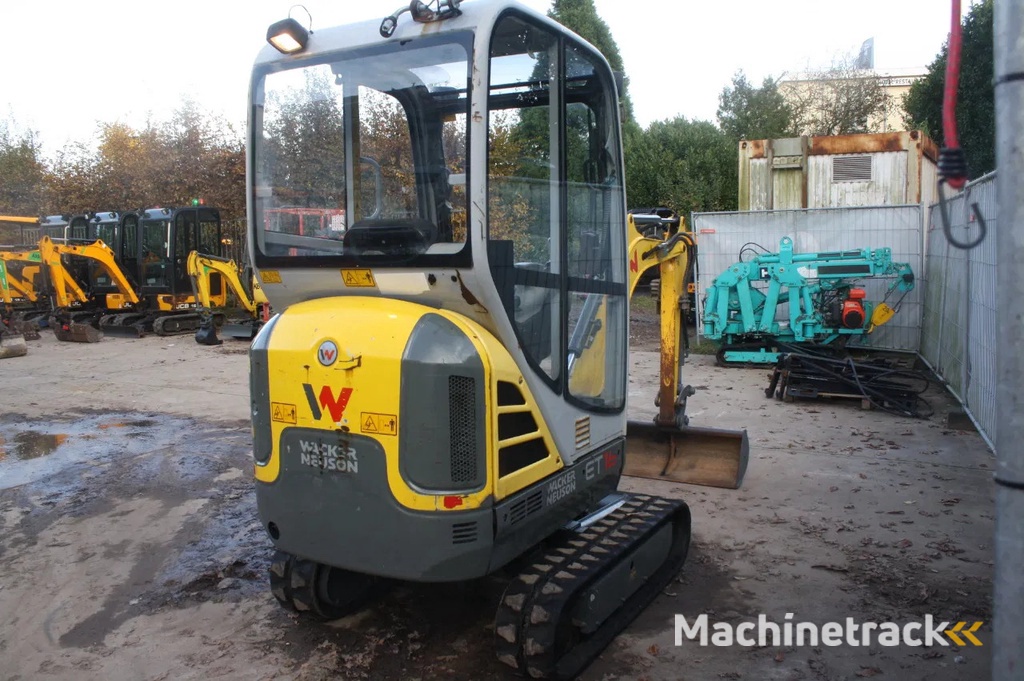 WACKER NEUSON ET16 1715KG minigraver graafmachine 1567H