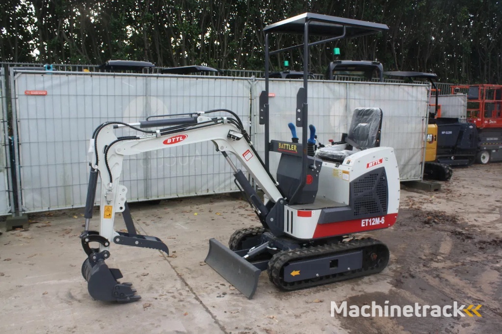 Takeuchi BTLL Et12 minigraver demo graafmachine