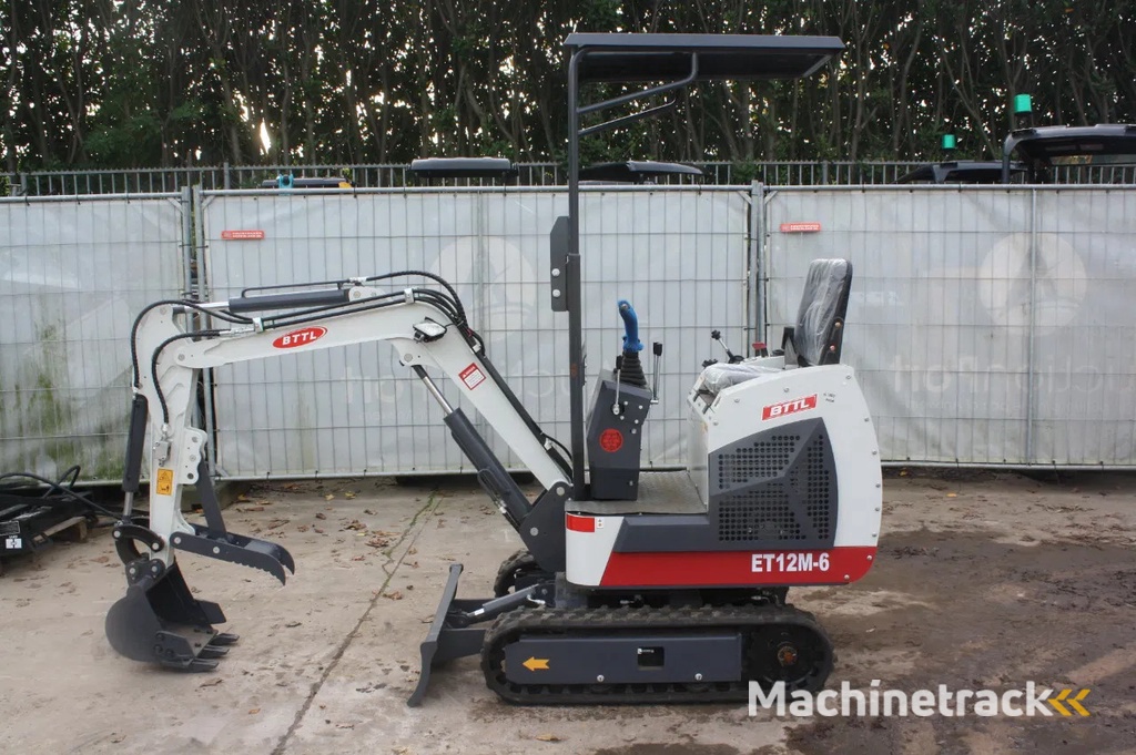 Takeuchi BTLL Et12 minigraver demo graafmachine