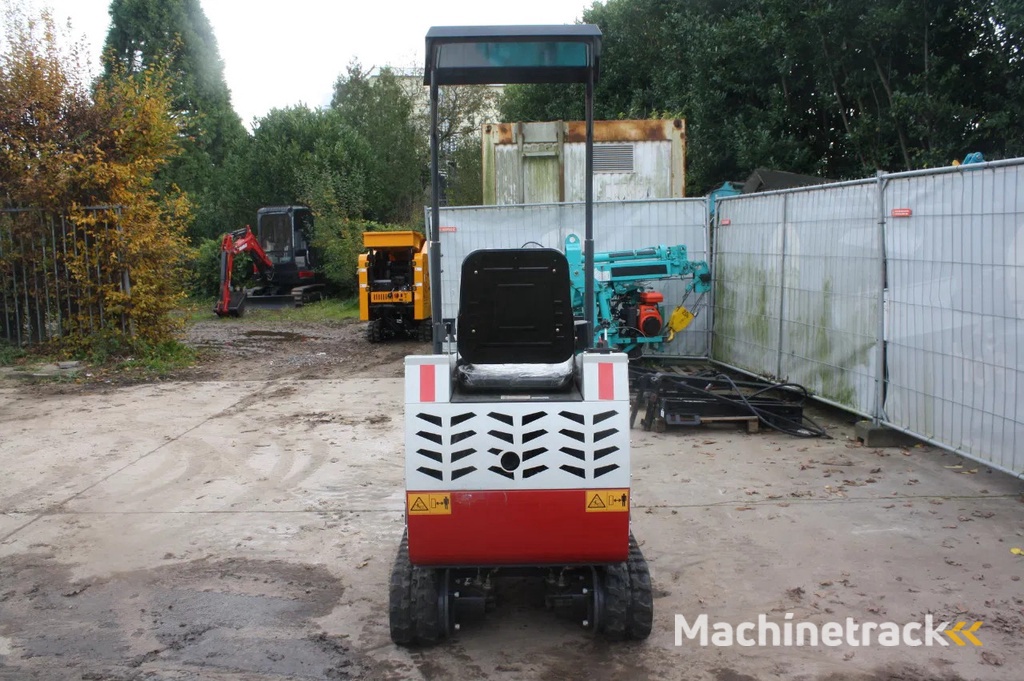 Takeuchi BTLL Et12 minigraver demo graafmachine