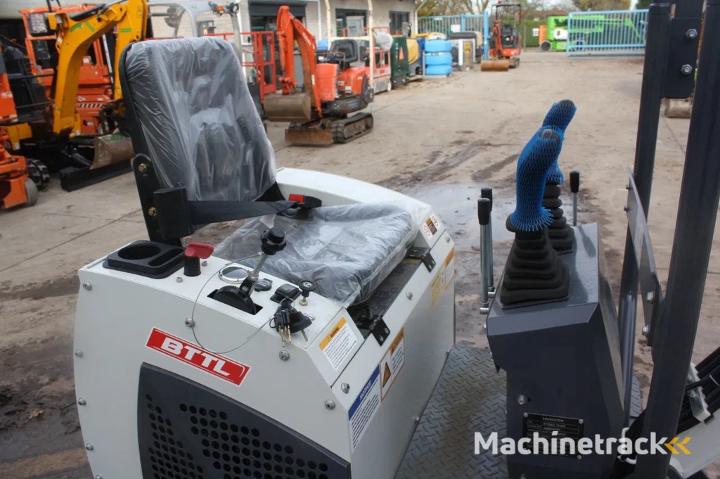 Takeuchi BTLL Et12 minigraver demo graafmachine
