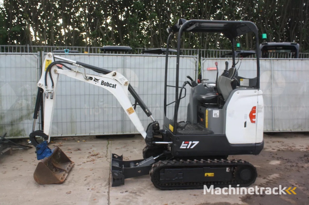 Bobcat E17 2021 890H minigraver graafmachine