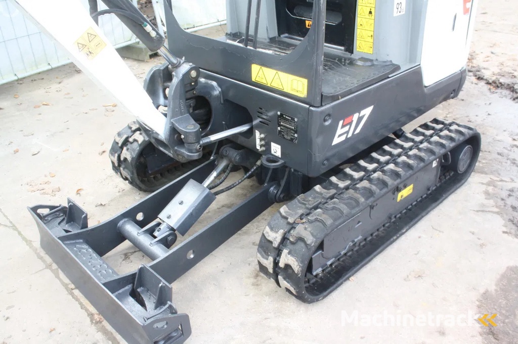 Bobcat E17 2021 890H minigraver graafmachine