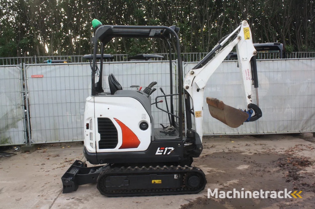 Bobcat E17 2021 890H minigraver graafmachine