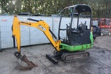 Minituur van JCB 8014 CTS 2015 minigraver sn8667