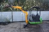 Minituur van JCB 8014 CTS 2015 minigraver sn8667