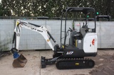 Minituur van Bobcat E17 2021 890H minigraver graafmachine