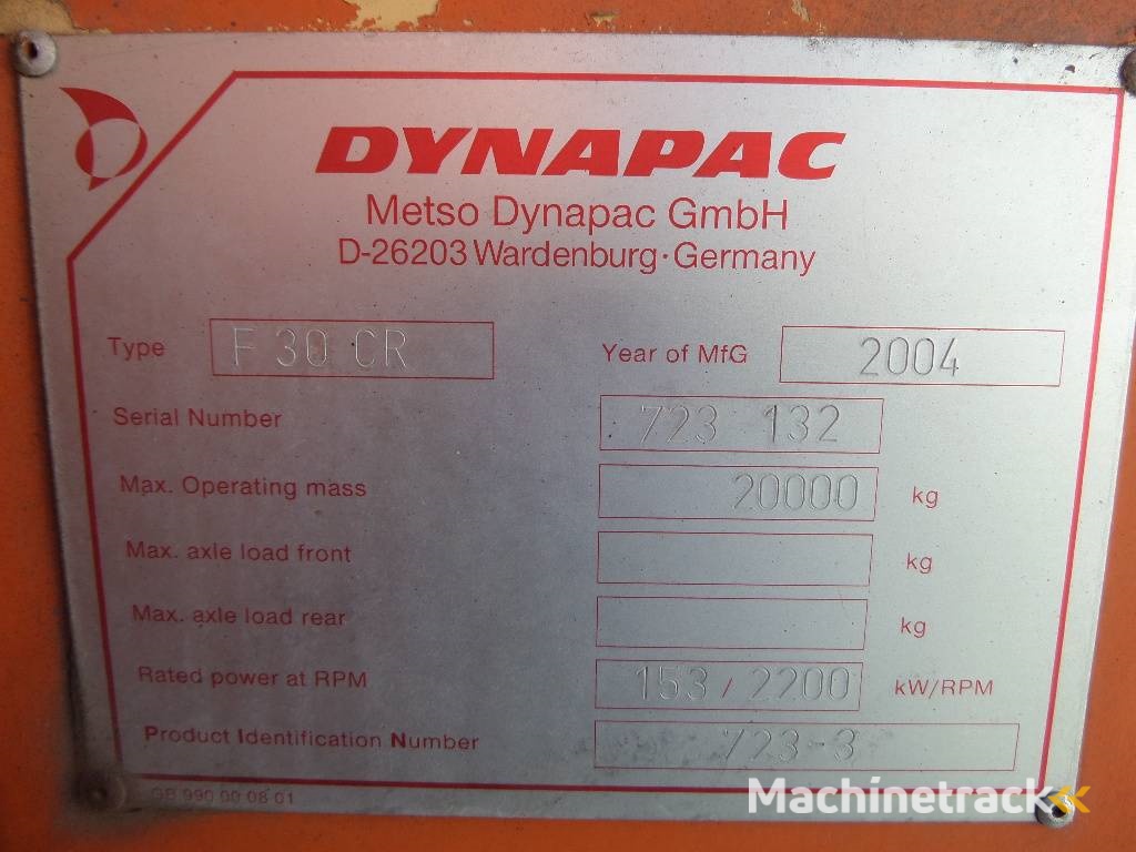Dynapac F 30 CR