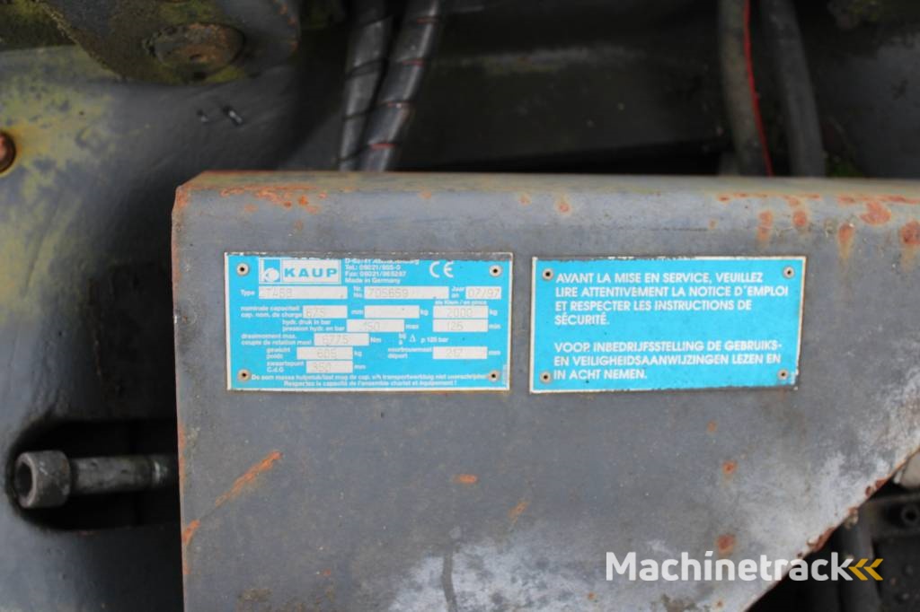 Kaup 2T 458 Balenklem/ rollenklem