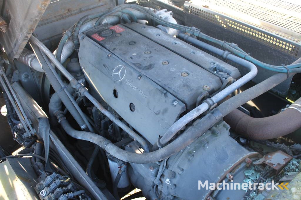 Terberg RT 222 for parts fire damage