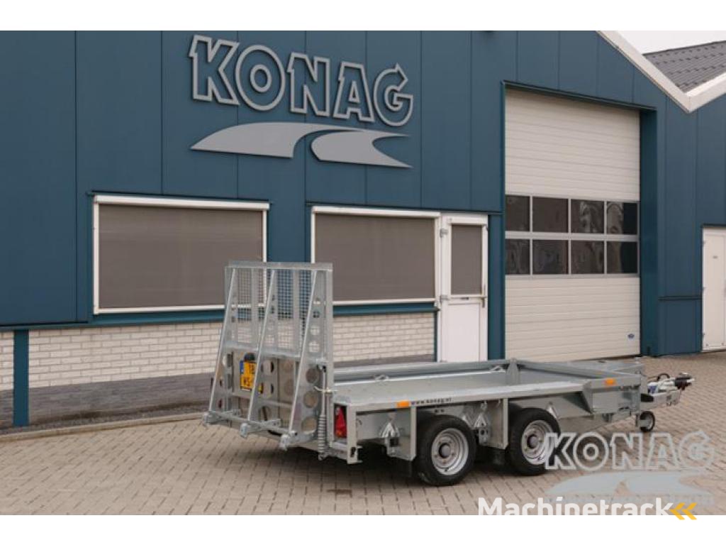 IFOR Williams Trailer GX 105 tandemas machinetransporter