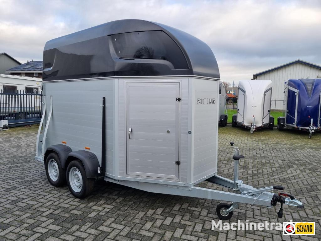 Sirius S75 ALU zwart met zadelkamer