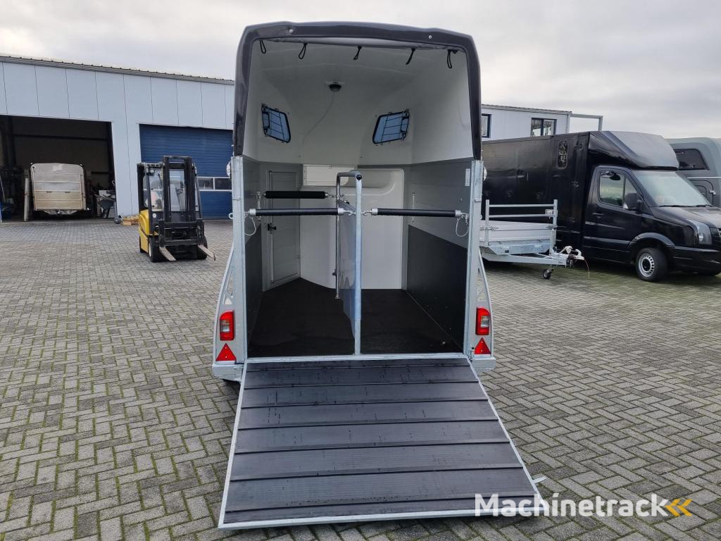 Sirius S75 ALU zwart met zadelkamer