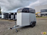 Minituur van Humbaur Equitos Alu Plus aluminium met zadelkamer