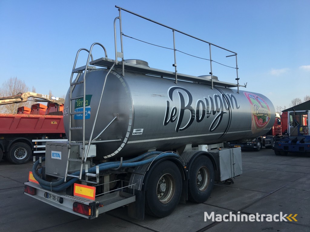 ETA SRMERD5 / LEBENSMITTELTANK / 2 KAMMERN / 25.000L