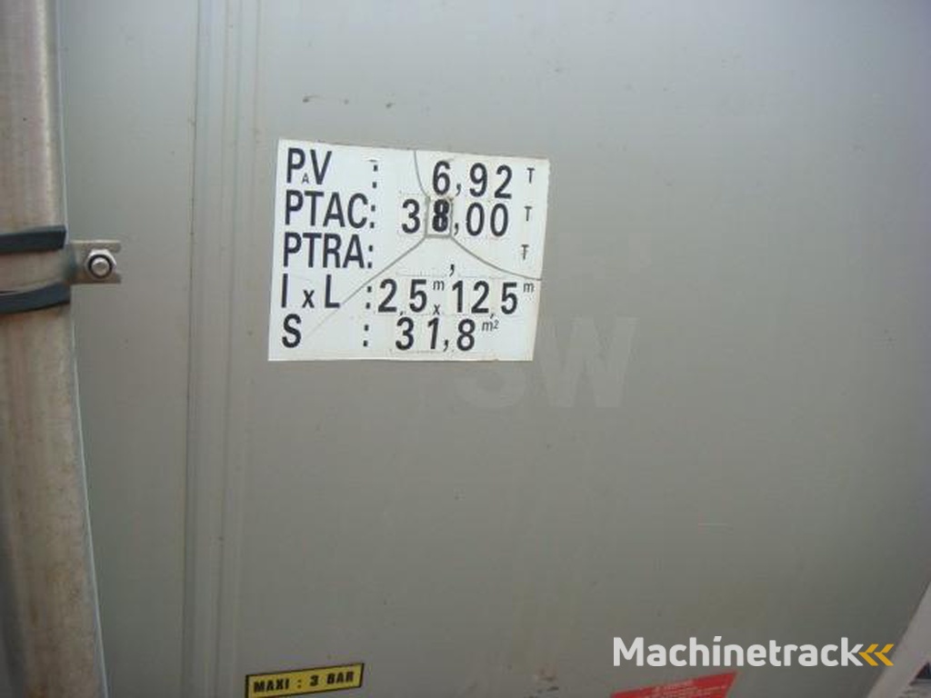 Magyar CITERNE INOX CHIMIQUE MAGYAR  MONO 32500 L