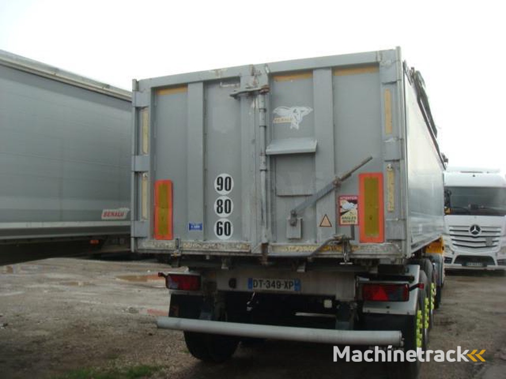 Benalu SEMI REMORQUE BENALU 38T 3 ESSIEUX 2015
