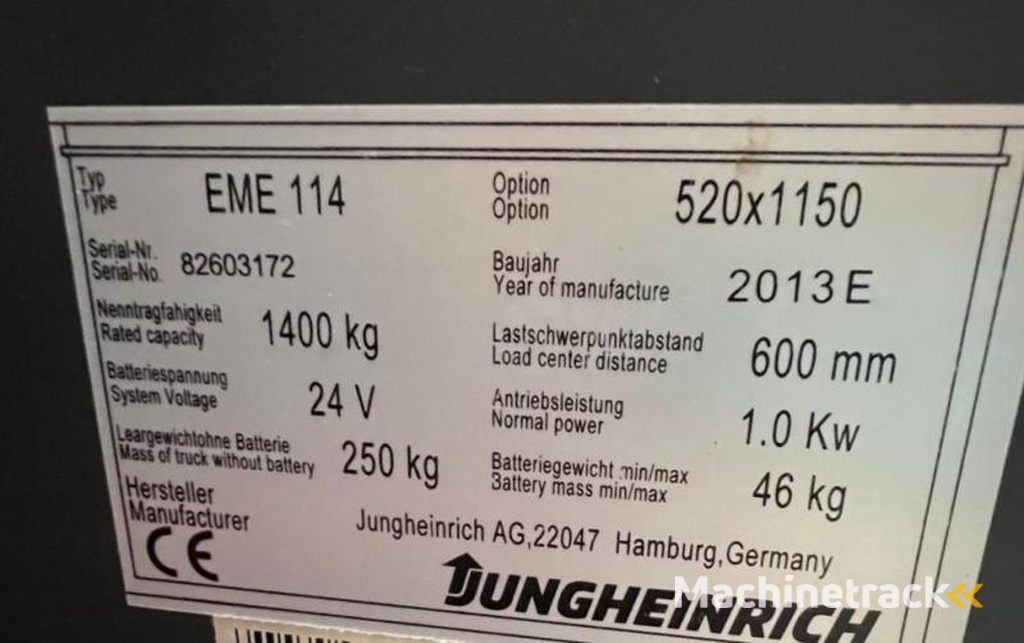 Jungheinrich EME-114