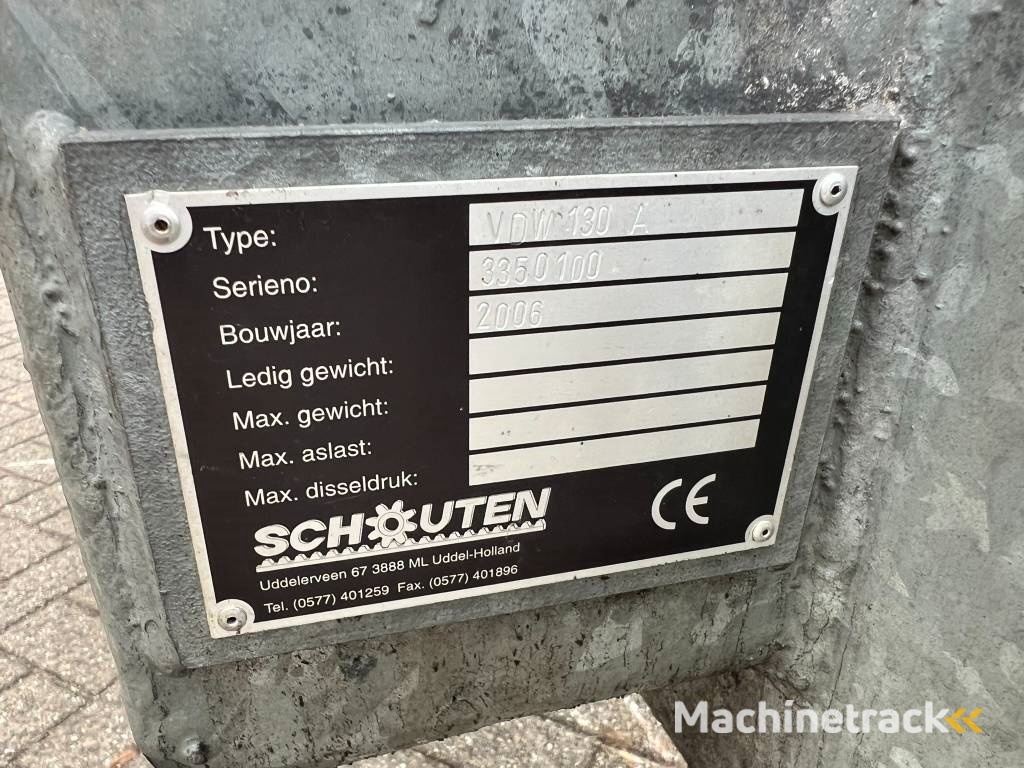 Schouten VDW 130 A voerdoseerwagen