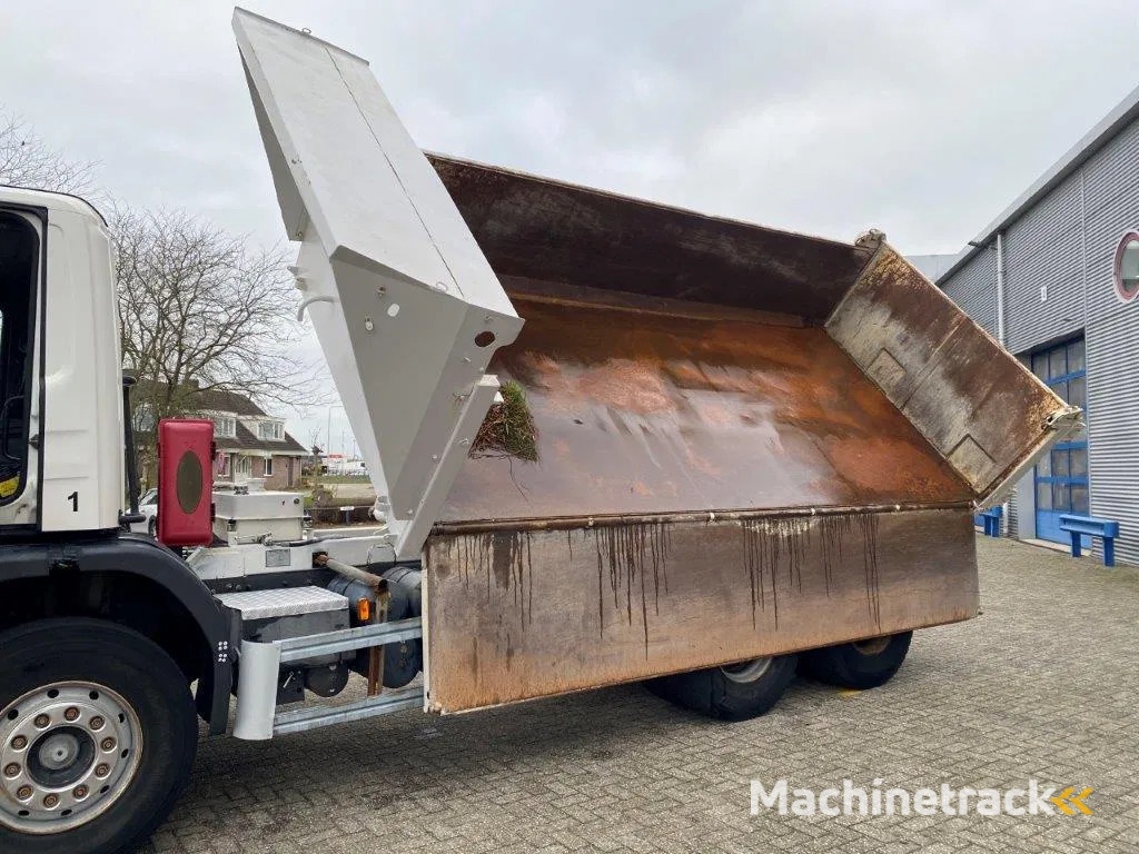 Scania 124-400 / 6X4 / RETARDER / BIG AXLE / FULL STEEL / 2SIDE TIPPER / OLD TACHO / AIRCO / MANUAL / EURO-2 / 2000