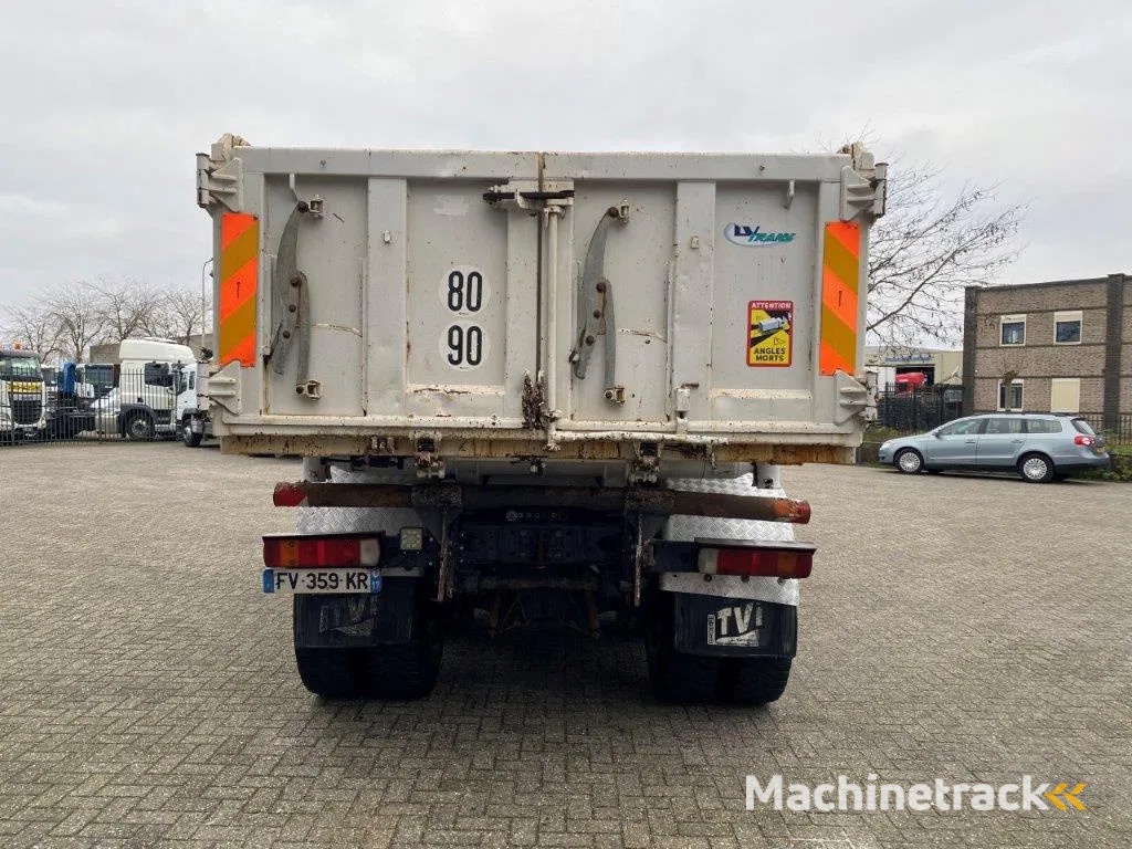 Scania 124-400 / 6X4 / RETARDER / BIG AXLE / FULL STEEL / 2SIDE TIPPER / OLD TACHO / AIRCO / MANUAL / EURO-2 / 2000