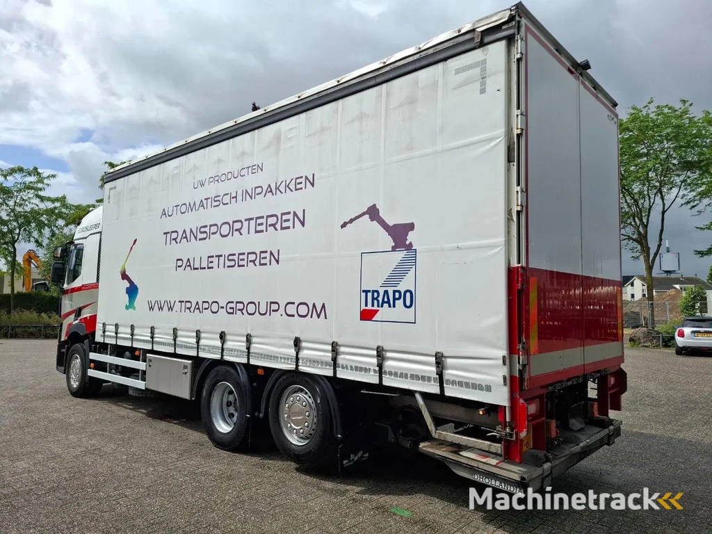 Renault T470 / CLEAN NL TRUCK / SLIDING ROOF / CURTAIN SAILS / SMART TACHO / ACC / LWDS / PLATFORM 2000KG / FRIDGE / AUTOMATIC / EURO-6 / 2016