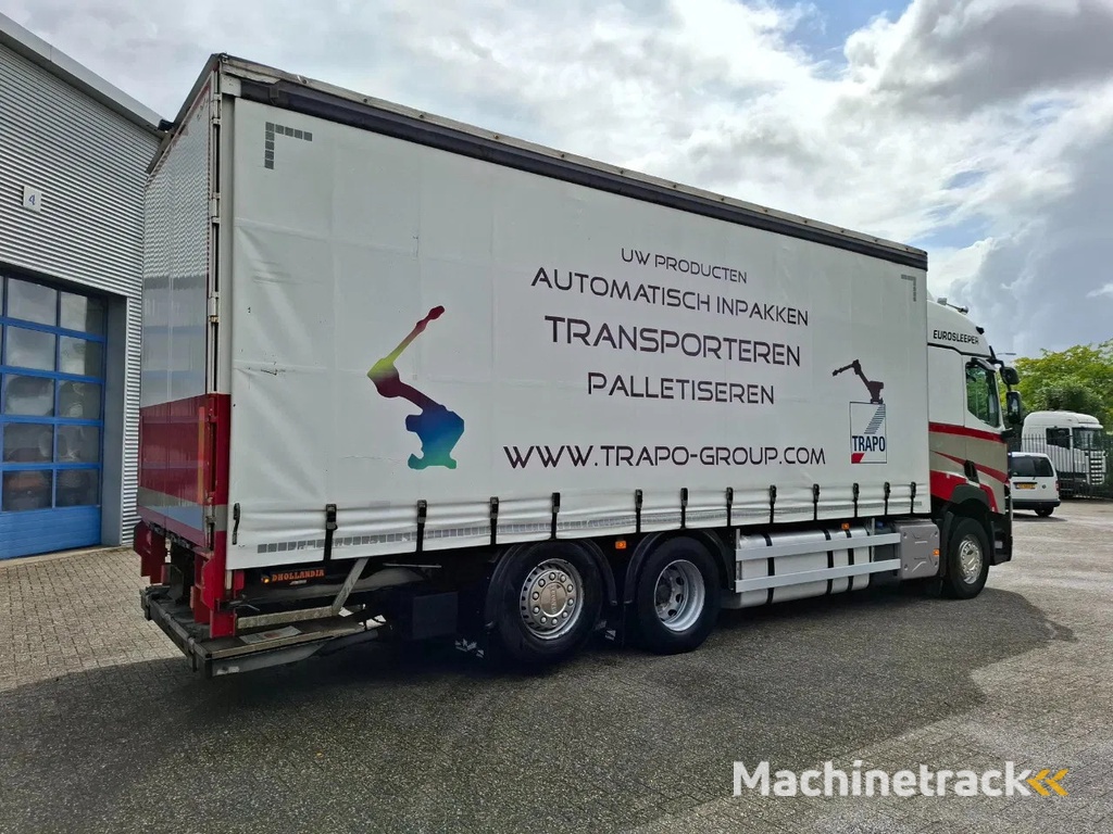 Renault T470 / CLEAN NL TRUCK / SLIDING ROOF / CURTAIN SAILS / SMART TACHO / ACC / LWDS / PLATFORM 2000KG / FRIDGE / AUTOMATIC / EURO-6 / 2016