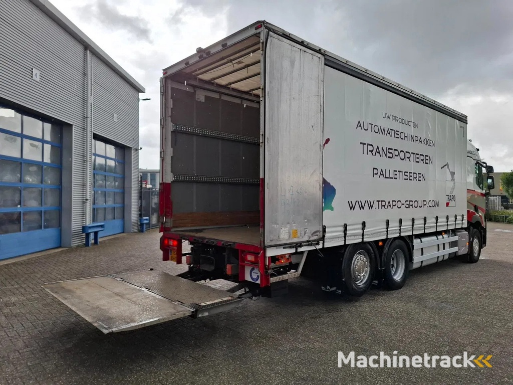 Renault T470 / CLEAN NL TRUCK / SLIDING ROOF / CURTAIN SAILS / SMART TACHO / ACC / LWDS / PLATFORM 2000KG / FRIDGE / AUTOMATIC / EURO-6 / 2016