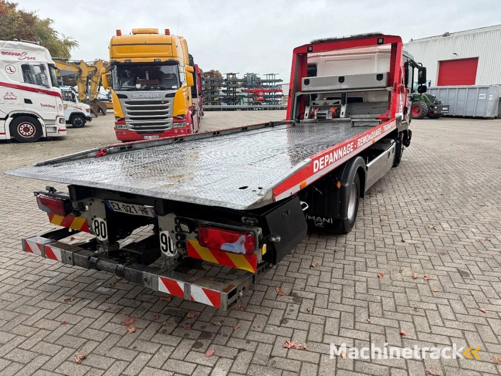 MAN TGL 12.250 / ENGINE RUNNING / ONLY:276364 KM / TOW-TRUCK / CLEPEL / WINCH / REMOTE / 6PERSONS / AUTOMATIC / EURO-6 / 2018
