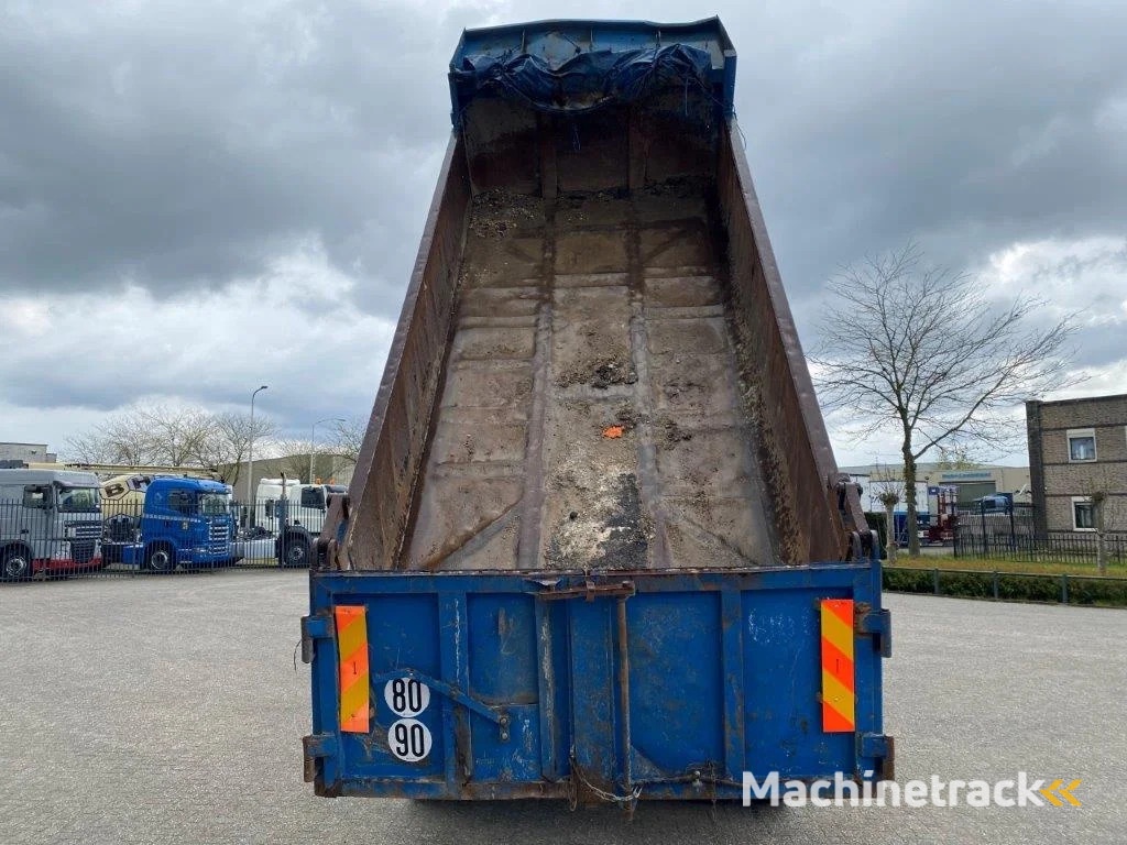 Scania 114-340 / 6X4 / 2 SIDE TIPPER / BIG AXLE / FULL-STEEL / DRUM BRAKES / MANUAL / 1999