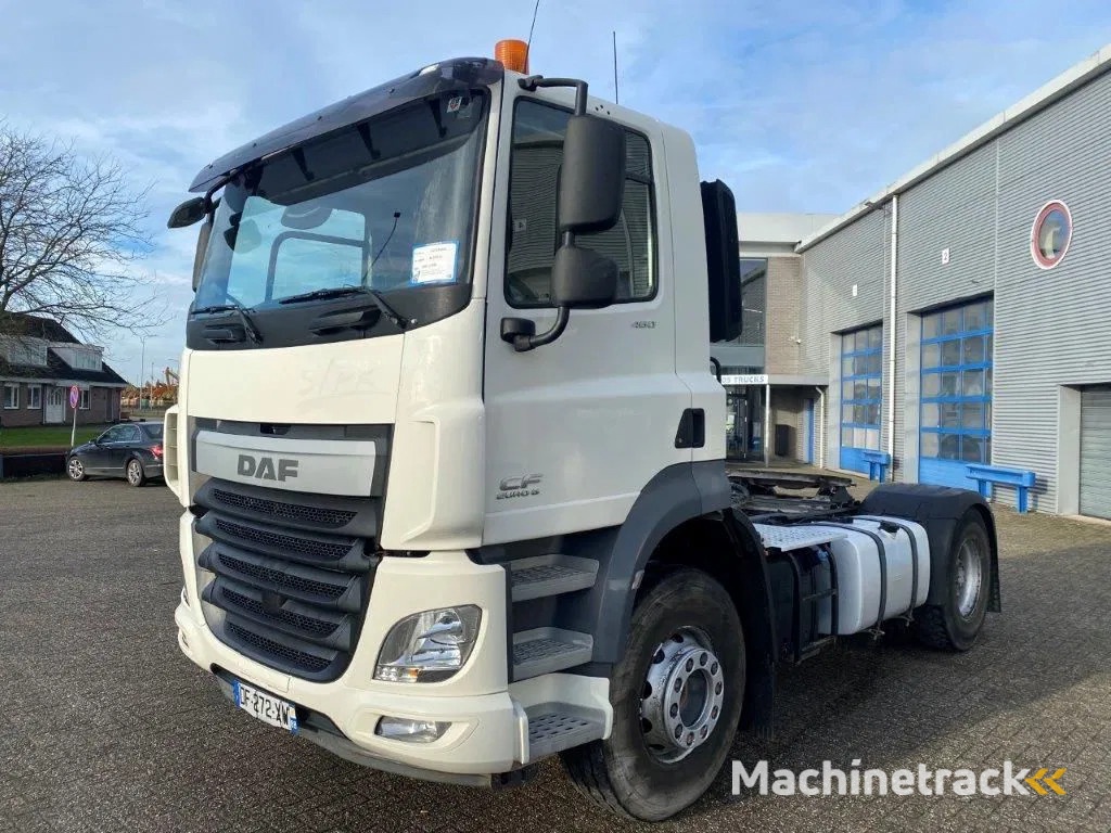 DAF CF460 / HYDRAULICS / BIG AXLE / DEB / MANUAL / EURO-6 / 2014