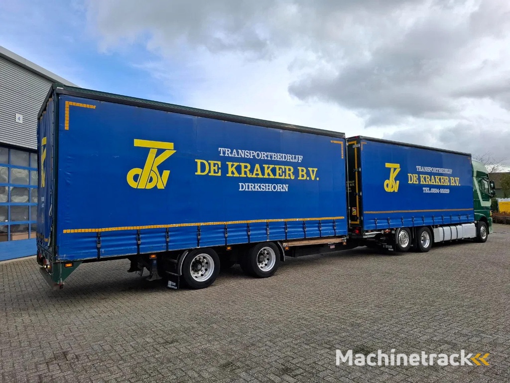 DAF XF106-440 / NL COMBI / TUV:21-10-2026 / ONLY:889634 KM / PARKCOOL / GEN2 V2 / PLATFORM 2 TON / NAVI / LWDS / EURO-6 / 2016