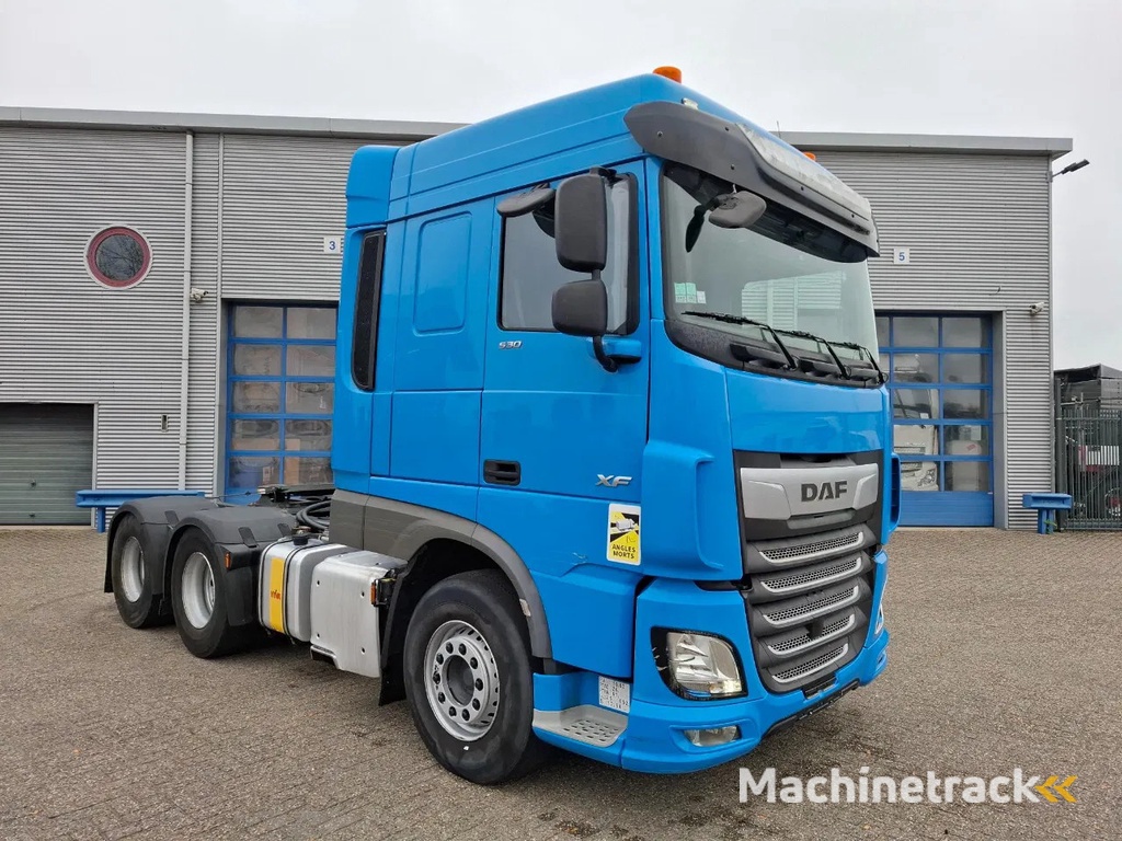 DAF XF106-530 / 6X4 / INTARDER / HYDRAULICS / ONLY:418213 KM / TUV:16-06-2026 / 44TON / LWDS / MANUAL / EURO-6 / 2018