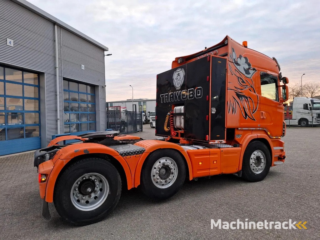 Scania R480 / HYDRAULICS / DOUBLE TANK / LIFT+LENKACHSE / 746830 KM / ALCOA / LEATHER / EURO-4 / 2007