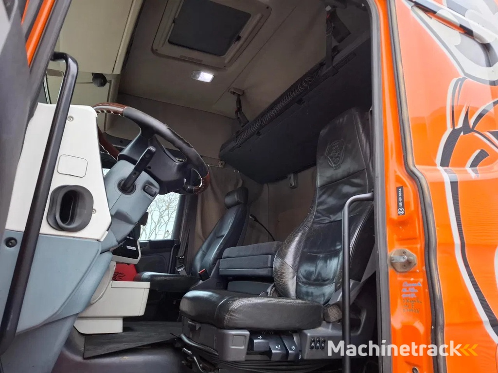 Scania R480 / HYDRAULICS / DOUBLE TANK / LIFT+LENKACHSE / 746830 KM / ALCOA / LEATHER / EURO-4 / 2007