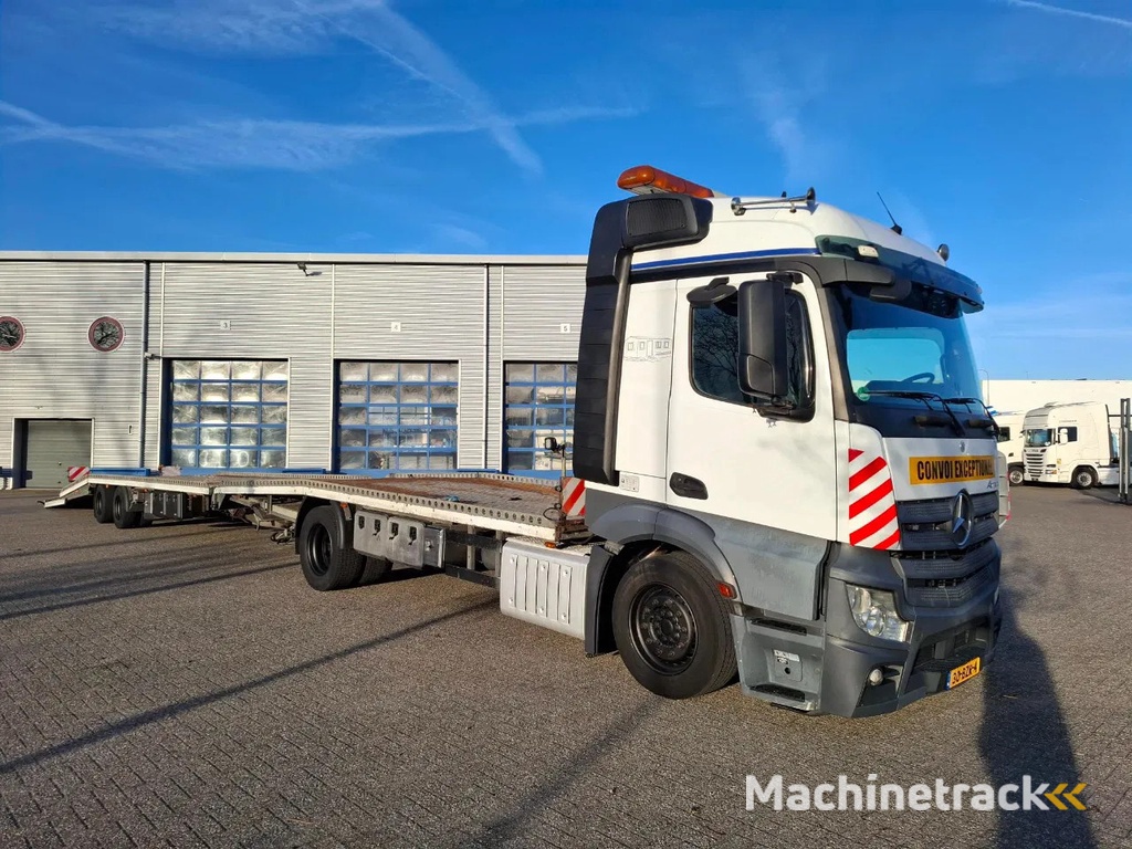 Mercedes-Benz Actros 1842 / NL TRUCK / CAR CARRIER COMBINATION / TUV: 11-12-2025 / 1XWINCH / FRANZ MERSCH / GALVANIZED / SMART TACHO / AUTOMATIC / EURO-5 / 2012