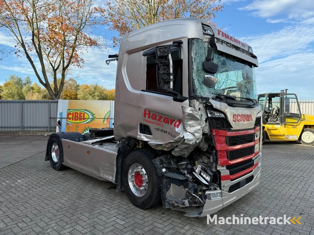 Scania NGS R450 / ENGINE RUNNING / RETARDER / HYDRAULICS / ONLY:565078 KM / FULL-AIR / ALCOA / LEATHER / EURO-6 / 2020