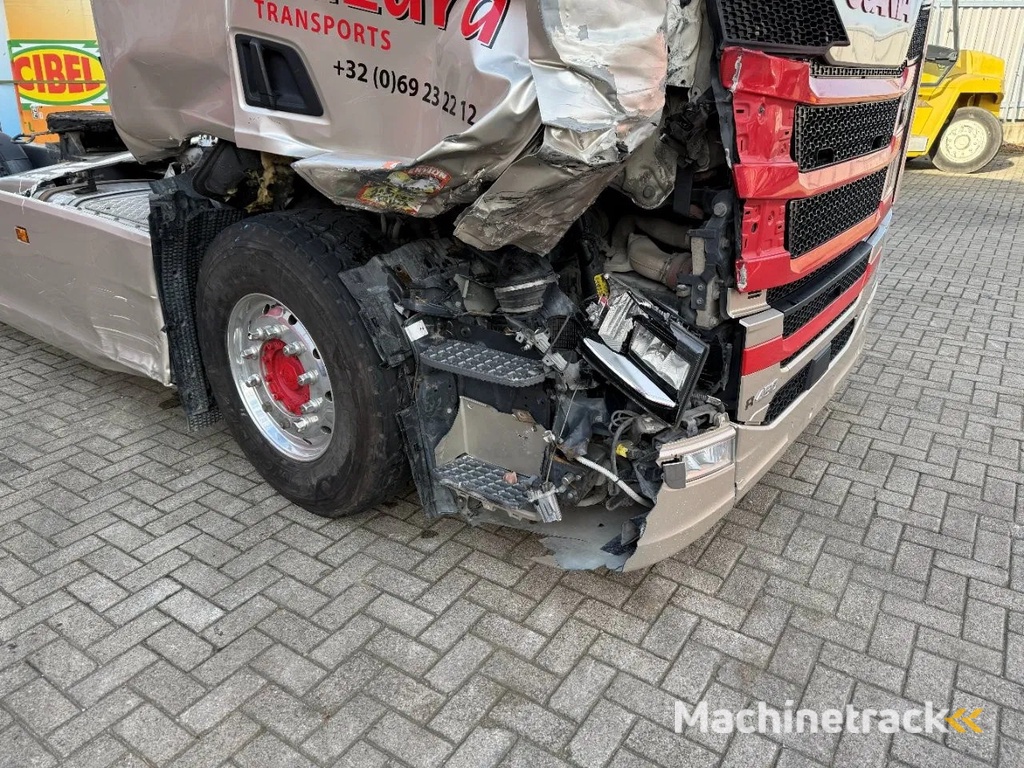Scania NGS R450 / ENGINE RUNNING / RETARDER / HYDRAULICS / ONLY:565078 KM / FULL-AIR / ALCOA / LEATHER / EURO-6 / 2020