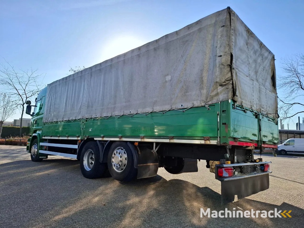 Scania R410 / GERMAN TRUCK / RETARDER / LIFT+LENKACHSE / SLIDING ROOF / SMART TACHO / PARK AIRCO / NAVI / LWDS / AUTOMATIC / EURO-6 / 2016