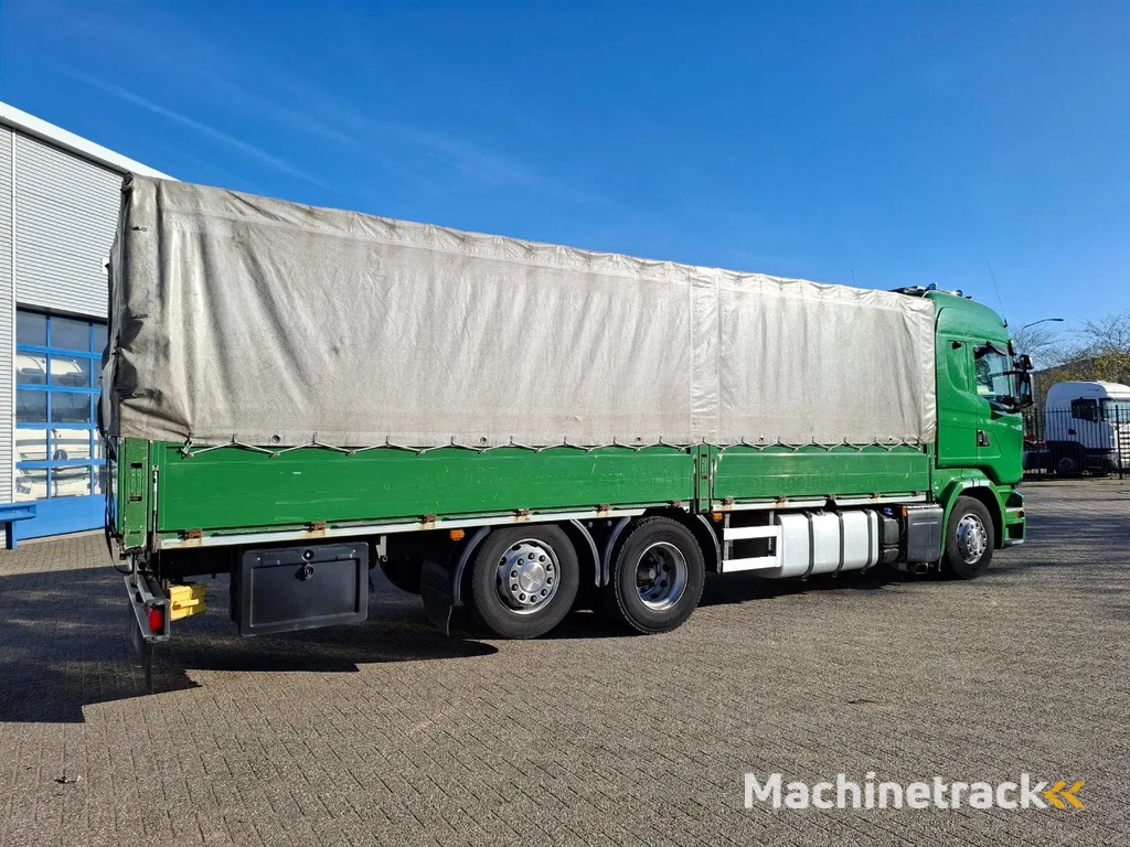 Scania R410 / GERMAN TRUCK / RETARDER / LIFT+LENKACHSE / SLIDING ROOF / SMART TACHO / PARK AIRCO / NAVI / LWDS / AUTOMATIC / EURO-6 / 2016