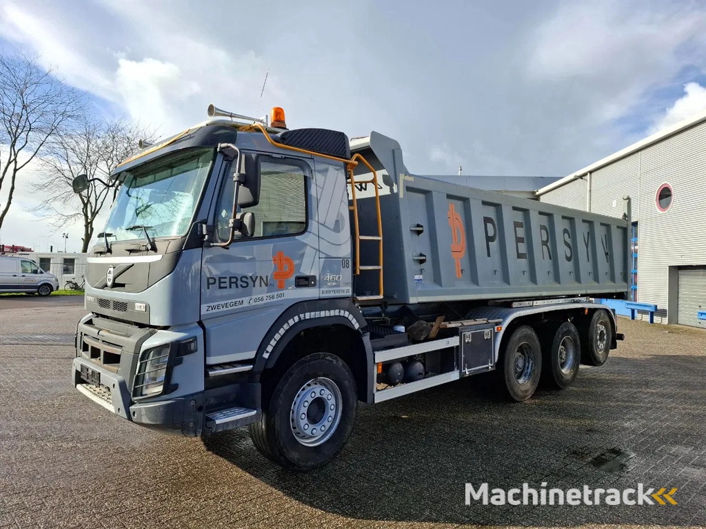 Volvo FMX-460 / 8X4 / BIG AXLE / VEB+ / ONLY:344574 KM / LIFT+LENKACHSE / 21CM³  / AUTOMATIC / EURO-6 / 2015